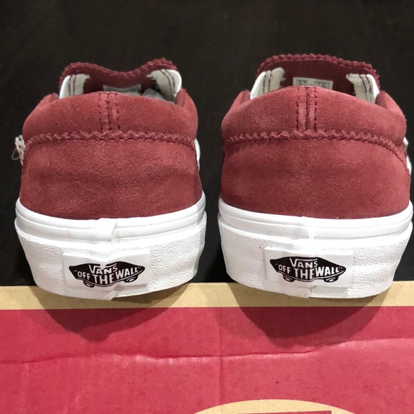 Vans Classic Slip-On Pinked Suede Apple Butter - Picture 2 of 5